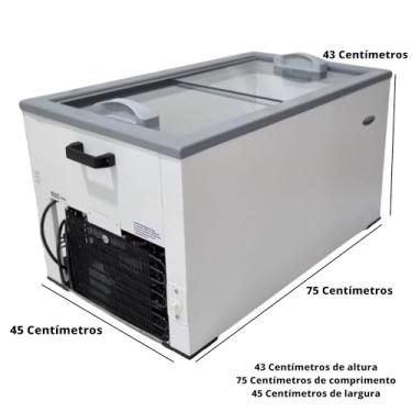 Imagem de Freezer 70 litros 110 v. OLHE A MEDIDA DO PRODUTO COM ATENÇÃO ANTES DE COMPRAR