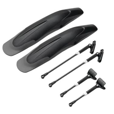 Imagem de Para-lama de bicicleta de montanha com liberação rápida para pneus dianteiros e traseiros de 26 a 29 polegadas.(1PC Set)