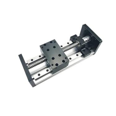 Imagem de SXG1610 Fuso esferográfico MGR12 Guia linear de mesa de movimento trilho guia guia 100-800 mm SFU1610 para motor de passo Nema23 (curso efetivo 100)