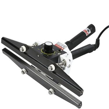 Imagem de LMJYU Selador de crimpagem térmica, selante de calor portátil para crimpagem, selante de crimpagem manual, selador portátil de crimpagem, para saco de alumínio, bolsa de celofane, saco de papel kraft