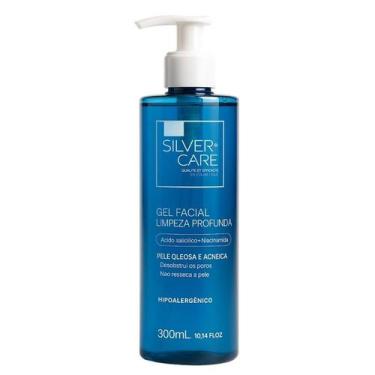Imagem de Sabonete Gel Facial Limpeza Profunda Nutrientes 300ml Pele - SIlver Ca
