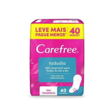 Imagem de Protetor diario carefree, Sem perfume com 40