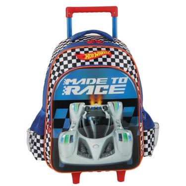 Imagem de Mochila de Rodinha - Hot Wheels MTR - Azul - Luxcel