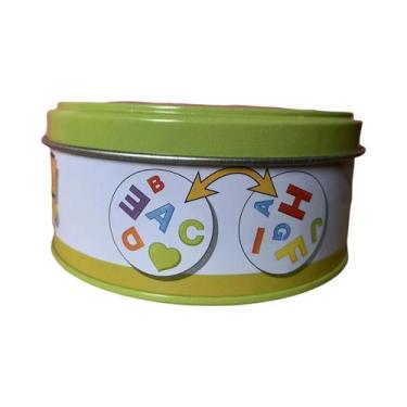 Imagem de Jogo De Tabuleiro Familiar Disney Brinquedo Em Caixa De Ferro 100 Anos