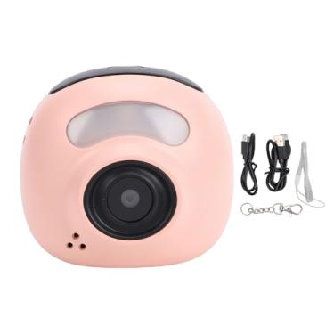 Imagem de Bewinner Mini Câmera Digital Com Chaveiro para Fotografia, Gravador de Vídeo Digital HD 48MP 1080P Com Tela de 1,47 Polegadas, Microfone Embutido, Pequenas Câmeras para Estudantes, (Rosa)