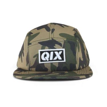 Imagem de Boné QIX Five Panel Cor:CamufladoTamanho:ÚnicoGênero:Unissex, Camuflad