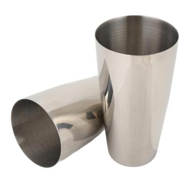 Imagem de Cryfokt Conjunto de Coqueteleira Com Copo Duplo, 2 Peças, Sus304, Misturador de Bebidas para Bartenders Profissionais
