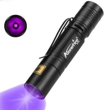 Imagem de Lanterna UV LED 365nm SV70, Tocha De Luz Negra Para Detecção De Dinhei