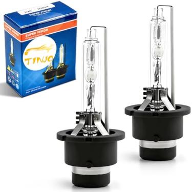 Imagem de TINJO Para Lexus IS250 IS350 HID faróis 2006 2007 2008 2009 2010 2011 2012 2013 2014 2015 farol baixo apenas com lâmpada de xenon D4S, IS 250 350 AFS farol 35W OEM 90981 -20024, luz branca 6000K