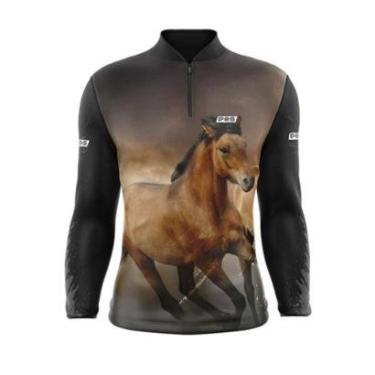 Imagem de Camisa Camiseta Pqs Peão Cowboy Cavalo Country 04 Uv50-Unissex