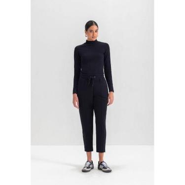 Imagem de Blusa feminina gola alta em ribana Essendi