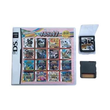 Imagem de Cartucho De Jogo 482 Em 1 4300 Em 1 DS NDS 3DS 3DS NDSL Para Console P