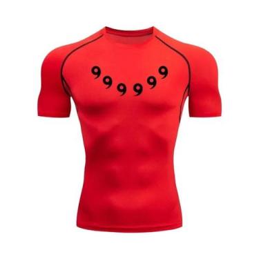 Imagem de Conjunto De Fitness Masculino De Secagem Rápida Com Estampa De Anime, 