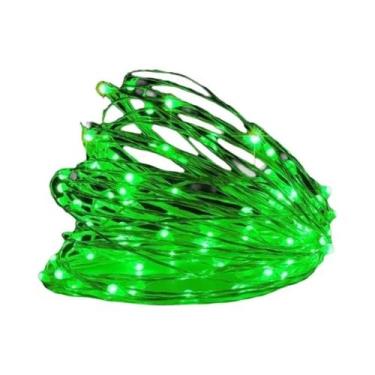 Imagem de Corda De Luz LED Decorativa Com Fio De Cobre, Alimentada Por USB Ou Ba