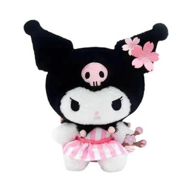 Imagem de Chaveiro De Pelúcia Infantil Sanrio Hello Kitty Melody Kuromi Flor De 