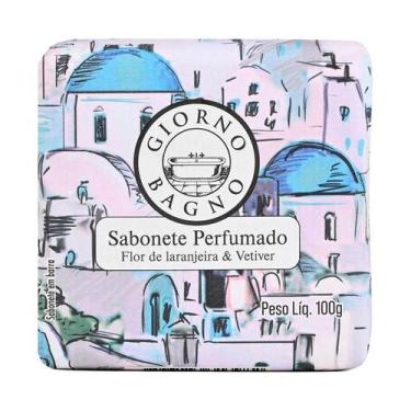 Imagem de Sabonete Em Barra Perfumado Giorno Bagno Flor de Laranjeira & Vetiver 