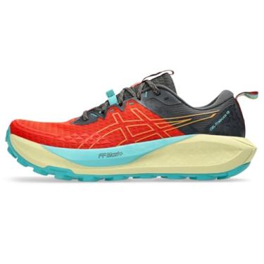 Imagem de ASICS Tênis masculino Gel-Trabuco 13, Laranja picante/tempestade de areia, 43