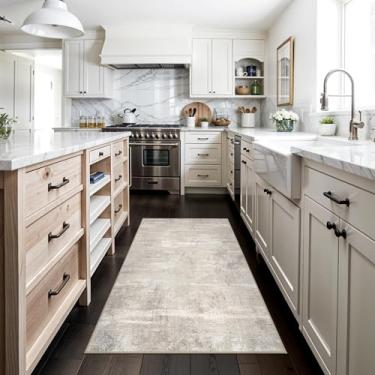 Imagem de Tapete de sala de estar 3x4: Tapetes modernos abstratos antiderrapantes para entrada de cozinha, tapete resistente a manchas, tapete ultrafino para decoração de casa para jovens adultos no quarto