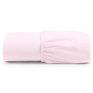 Imagem de Lençol Unique Avulso De Baixo Queen Com Elástico Micro Percal 400 Fios - Rosa