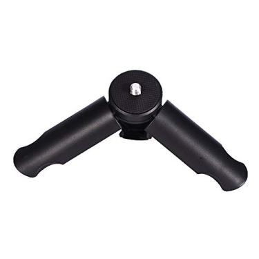 Imagem de Generic Mini Suporte de tripé Portátil para Bastões de Selfie, Câmeras, Telefones, Preto, Design Antiderrapante Estável para Fotografar, Parafuso Universal 1/4 para Qualquer Suporte de Telefone,
