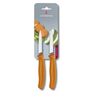 Imagem de Faca De Vegetais Victorinox Swissclassic Orange 6.7606.l114b Cor Laran
