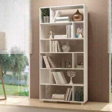 Imagem de Livreiro Estante Para Livros Be44 - Branco - BRV Móveis