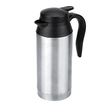 Imagem de Naroote Copo de Aquecimento Elétrico para Viagem, Portátil, café, chá, Caneca Fervente para Viagem, Acampamento, Aço Inoxidável
