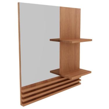 Imagem de Espelheira Suspensa Para Banheiro Bn3614 Amendoa