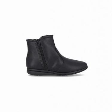 Imagem de Bota Piccadilly Cano Curto Anabela Baixa Conforto e Estilo-Feminino