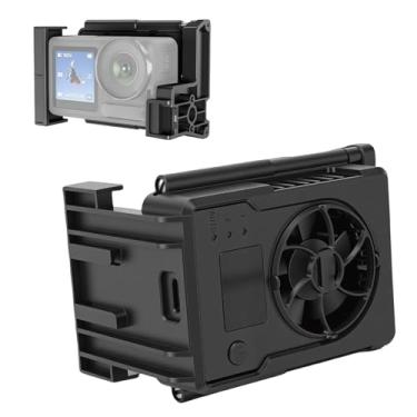 Imagem de Yunseity Refrigerador de Câmera, Ventilador de Câmera Silencioso de Alta Velocidade Com 3 Ajustes de Velocidade e Instalação de Fivela Elástica, para Action 4 3 5 Pro para Redução de