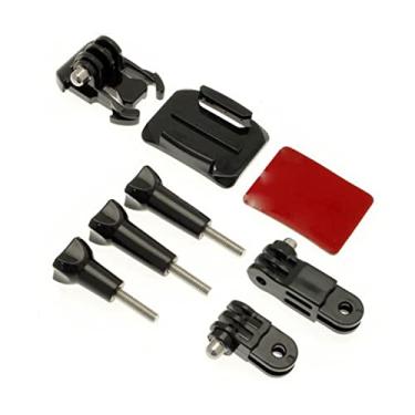 Imagem de Suporte de capacete profissional parafuso de conexão de plástico base de substituição durável kit de acessórios para câmera Gopro Hero Screw Parts/357