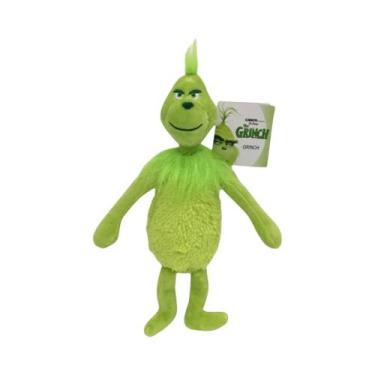 Imagem de Boneco De Pelúcia Grinch Para Crianças Estilo Cartoon Presente De Nata