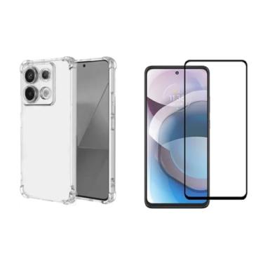 Imagem de Capinha + pelicula de vidro 3D compativel com REDMI NOTE 13 PRO 4G