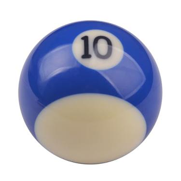 Imagem de TSudoku Maçaneta de câmbio de bola de sinuca azul 10 manípulos de câmbio de marchas estilo legal alavanca de mudança de marchas cabe na maioria dos veículos manuais automáticos de carro, TA14, azul 10