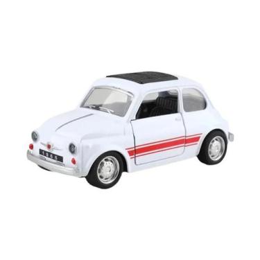 Imagem de Carro De Brinquedo Retro Fiat Em Escala 1:36, Presente Para Crianças, 