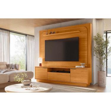 Imagem de Painel Nilo para TV de até 75 polegadas - Cinamomo - Madetec