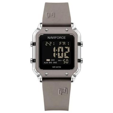 Imagem de Relógio Feminino Esportivo Multifuncional Digital 5atm A Prova D´agua Cinza