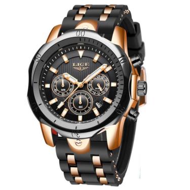 Imagem de Relógio Masculino De Pulso Analógico A Prova D`Água