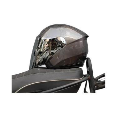 Imagem de Capacete De Motocicleta Unissex Com Lente Dupla Semi-Coberta JIEKAI-51