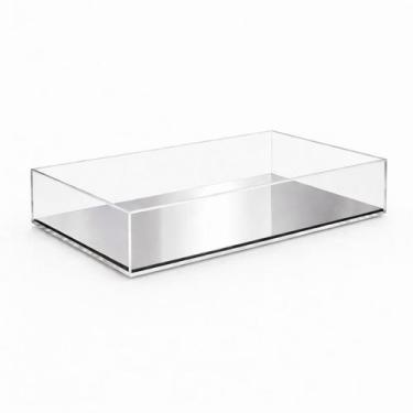 Imagem de Caixa Expositora para Bíblia, Álbum, ou Livros em Acrílico 40x30x10cm 