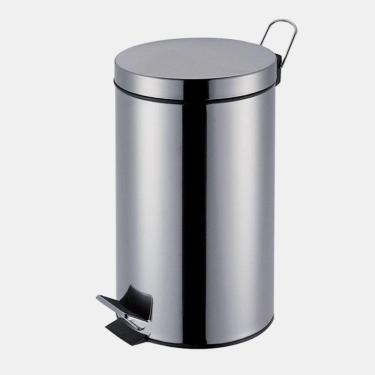 Imagem de Lixeira de Inox Ágata 12 litros com Pedal Mor