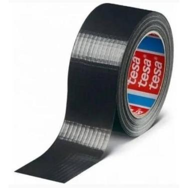 Imagem de Fita Silver Tape Preta 48Mm X 50M Profissional Importado