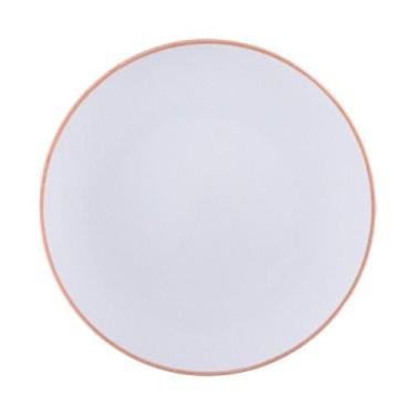 Imagem de Prato Raso Tramontina Jeri Mocha Em Porcelana 30 Cm Tramontina