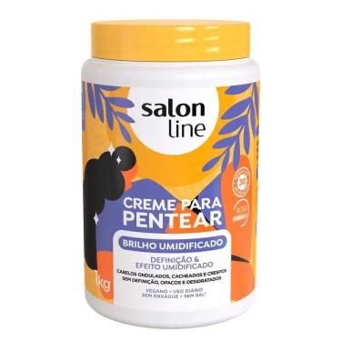 Imagem de Creme para Pentear Brilho Umidificado Salon Line 1Kg