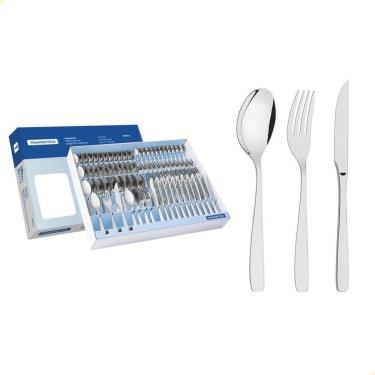 Imagem de Faqueiro Para Churrasco Tramontina Cosmos Em Aço Inox 84 Peças 66950520