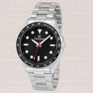 Imagem de Relógio Champion Masculino Analógico CH30493T Prata Pulseira Aço Inox