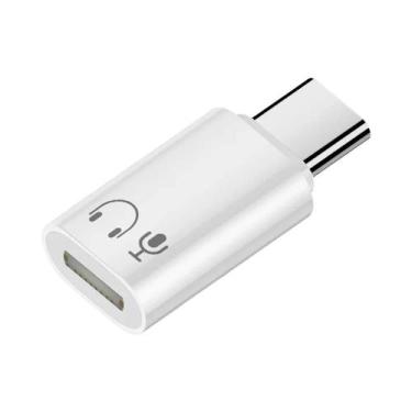 Imagem de Adaptador De Áudio USB-C Para Lightning Elough, Conversor Tipo-C Para 