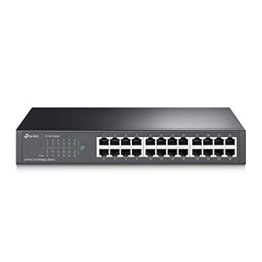 Imagem de Switch de mesa/montavel em rack 24 portas 10/100mbps tp-link tl-sf1024d