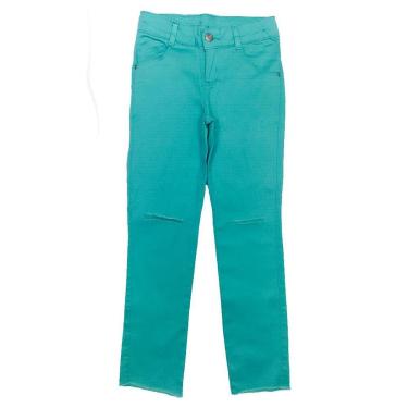 Imagem de Calça Look Jeans Sarja Collor - 4 - CORAL-Feminino