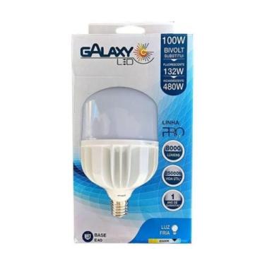 Imagem de Lâmpada Led Alta Potência 100W Branca Fria 8000LM E40 Bivolt - GALAXY